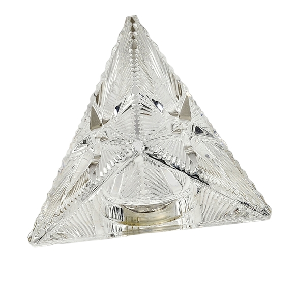 Waterford Crystal Glass Star Of Hope Clock 3.7" For Times Square 2000TM - Picture 3 of 4